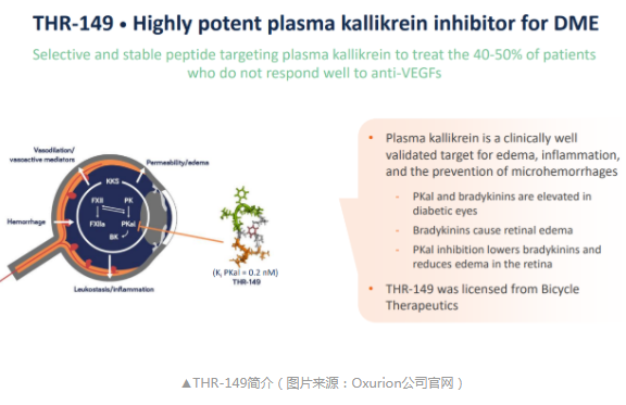 治疗糖尿病黄斑水肿患者视力2期临床试验中获得积极结果